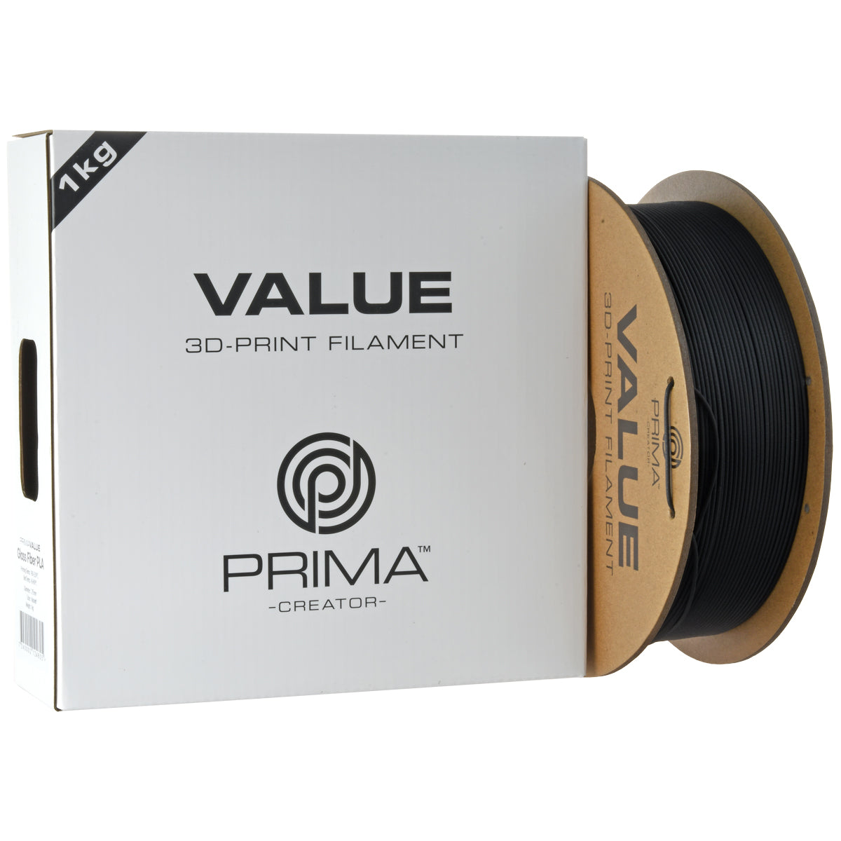 PrimaValue PLA Carbon Fiber (Black/Musta)