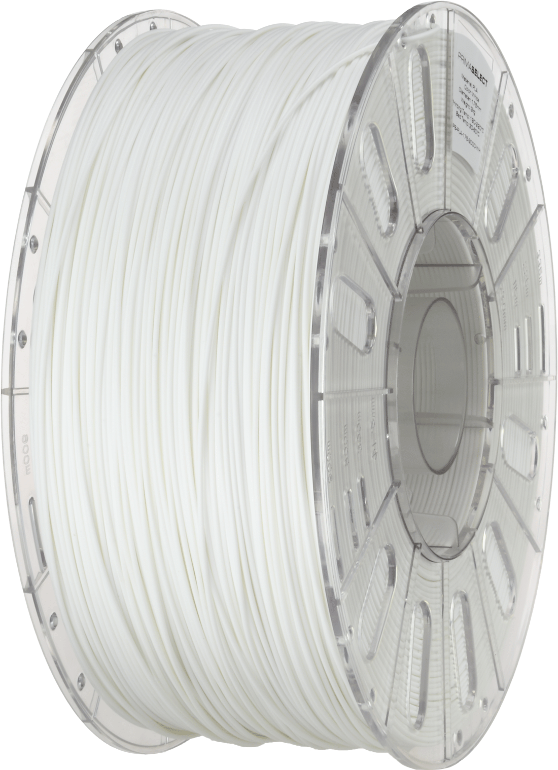 PrimaSelect PLA (White/Valkoinen) - 3kg Suurrulla