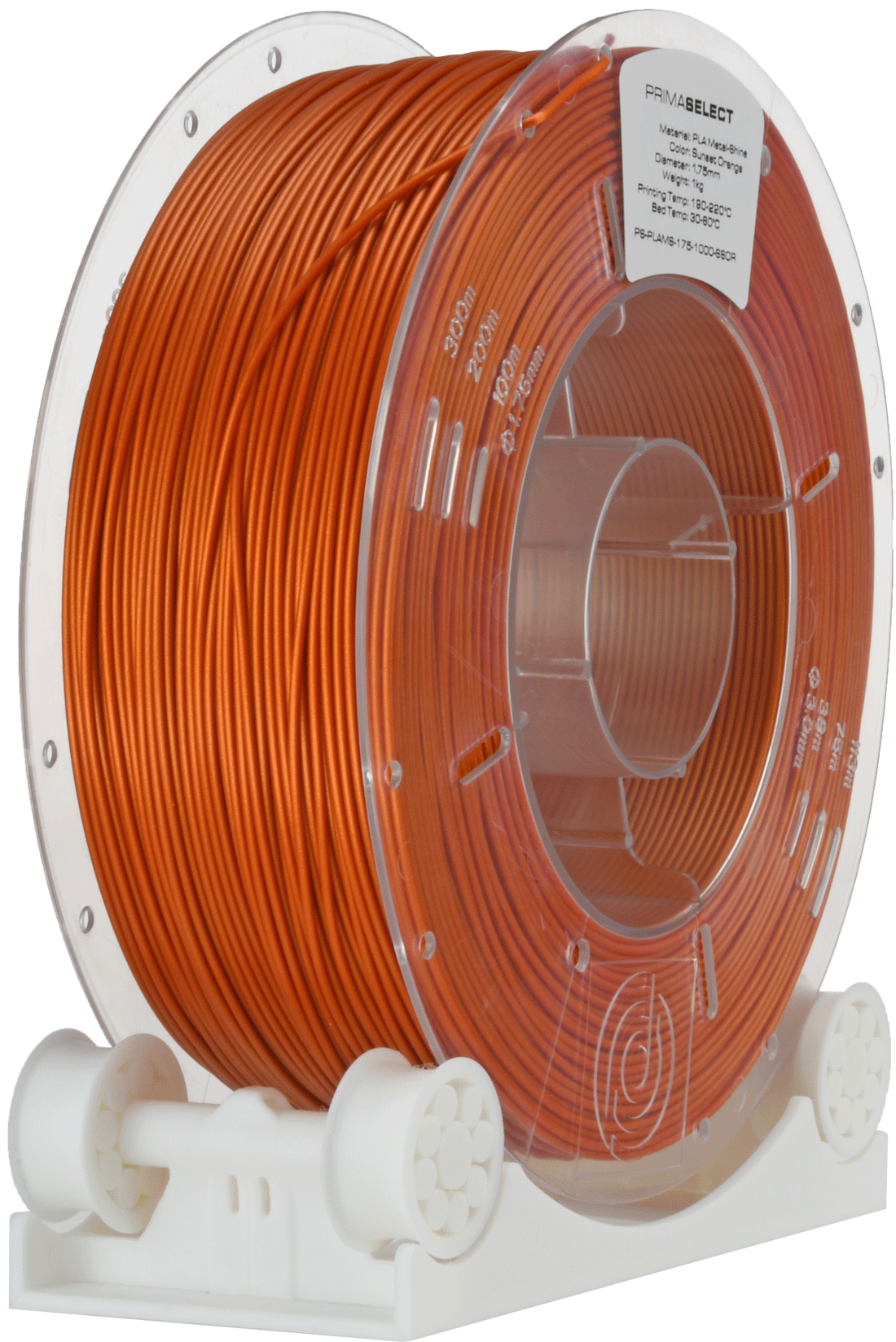 PrimaSelect PLA Metal-Shine (Sunset Orange/Auringonlaskun Oranssi)