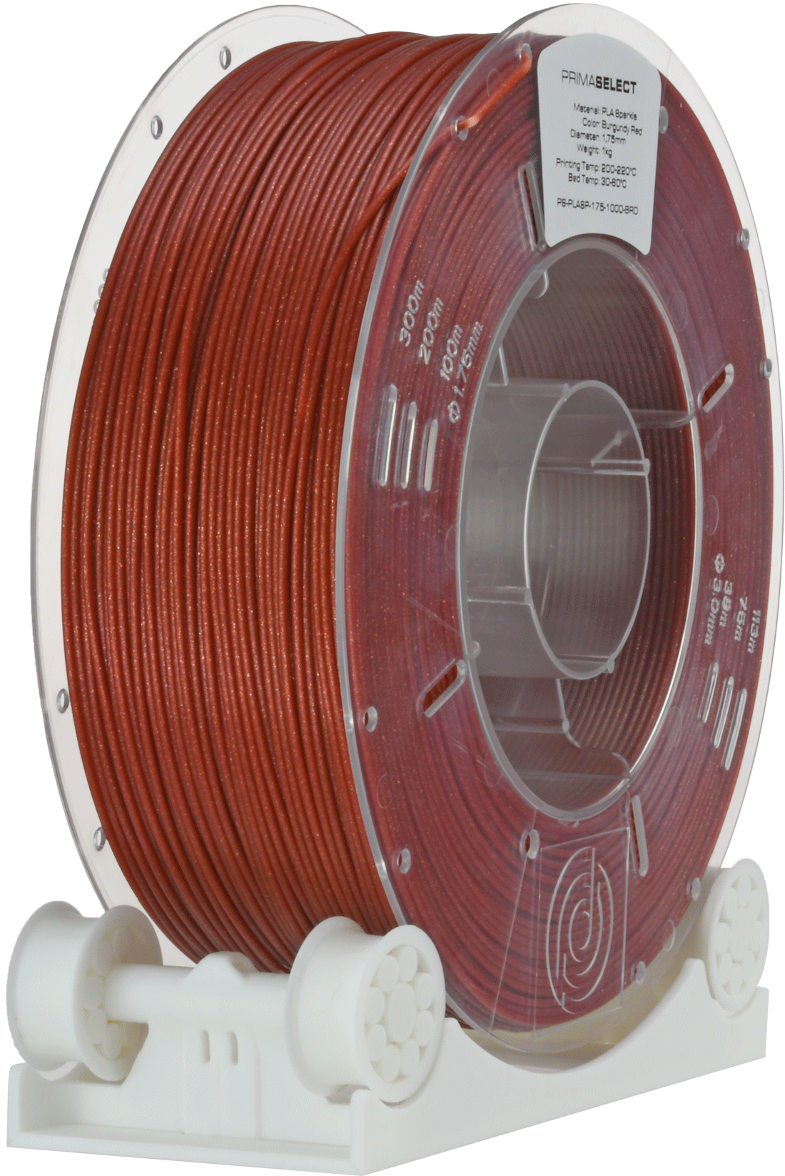 PrimaSelect PLA Sparkle (Burgundy Red/Burgundinpunainen)