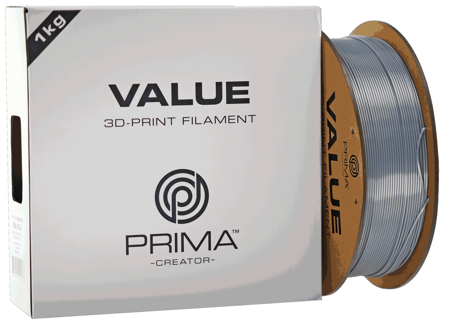 PrimaValue PLA+ (Silver/Hopea)