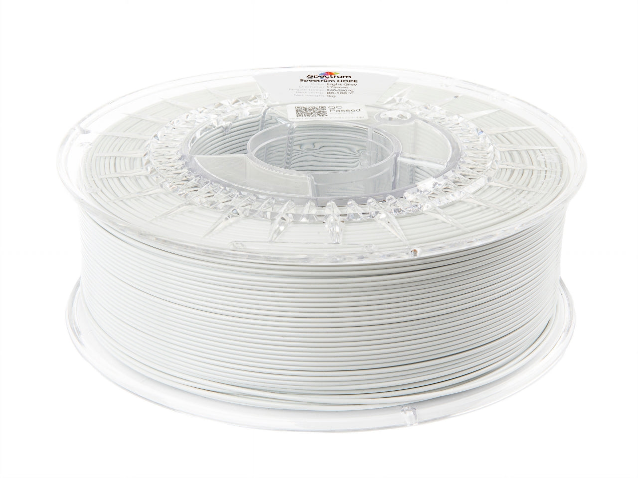 Spectrum Hdpe 1 75Mm Light Grey 1Kg - SB3DWorks