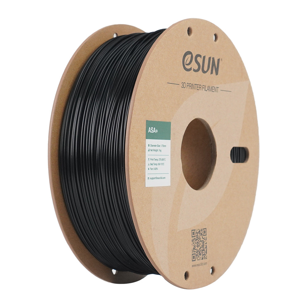 eSUN ASA+ (Black/Musta) - 1.75mm - 1kg