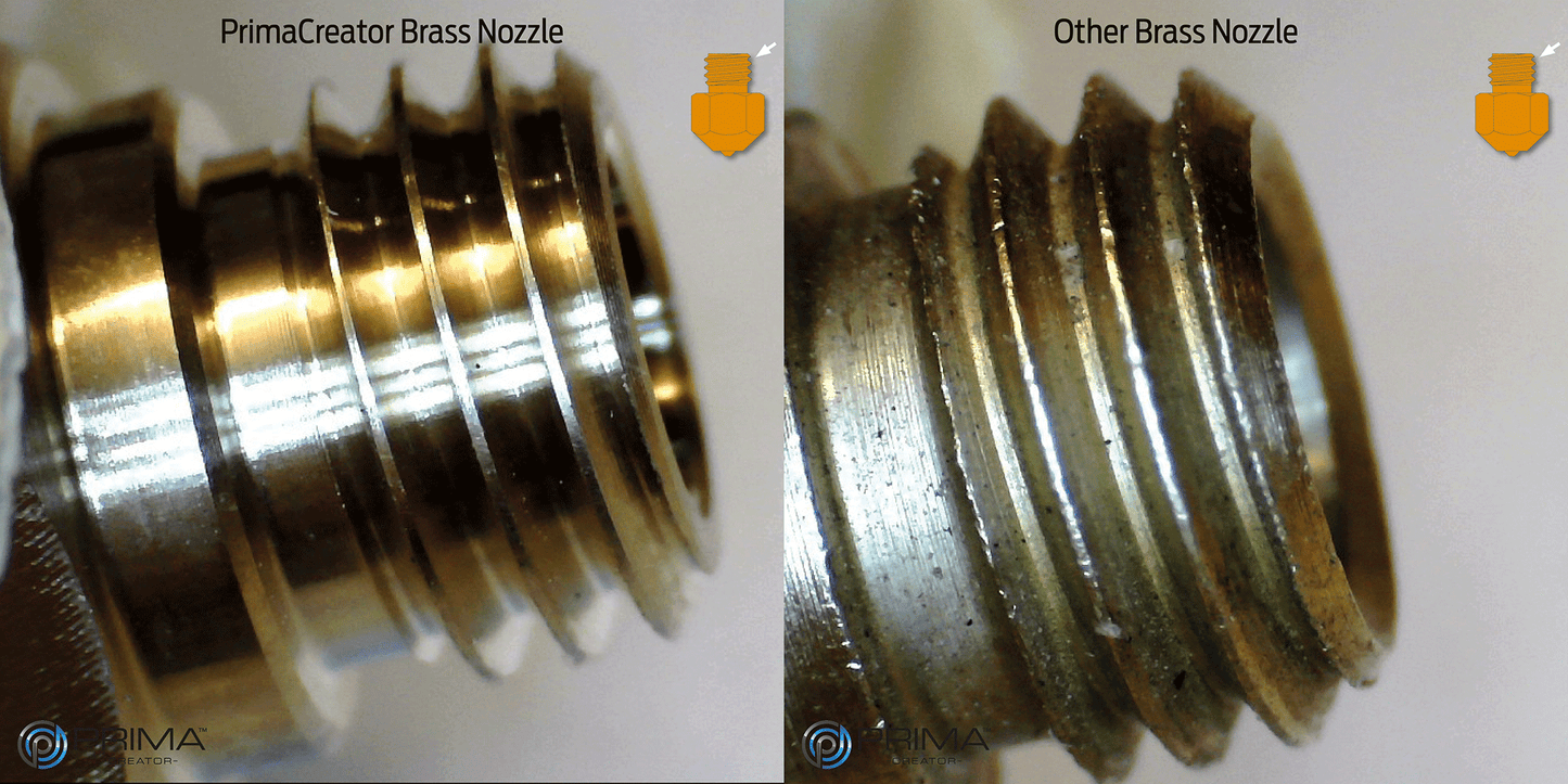 Mk8 Brass Nozzle 04 1Pc - SB3DWorks