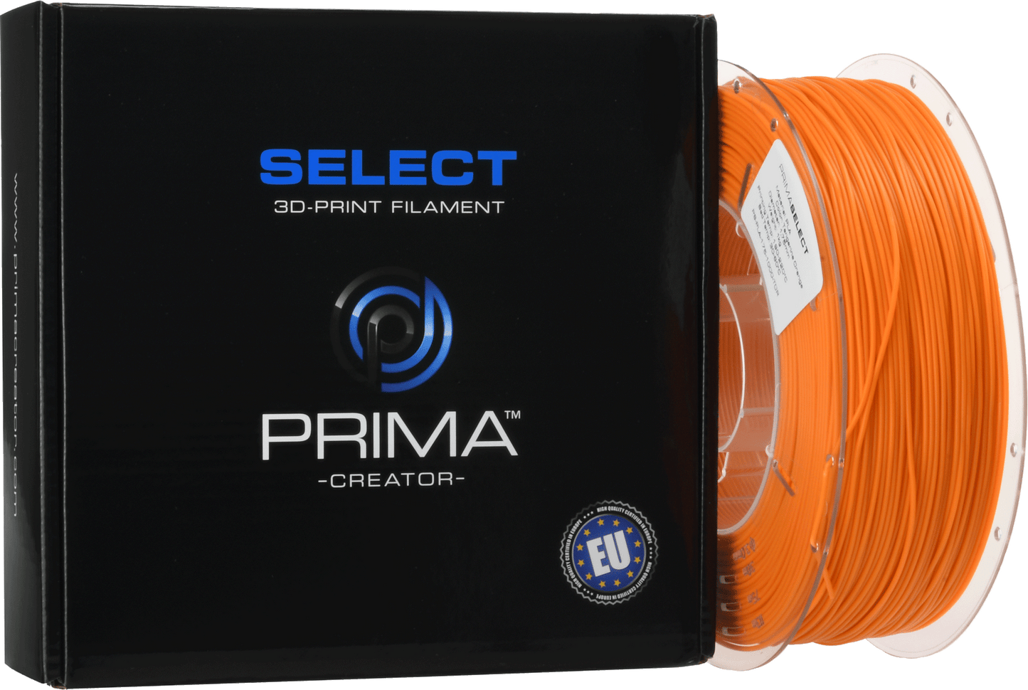 PrimaSelect PLA (Transparent Orange/Läpinäkyvä Oranssi)