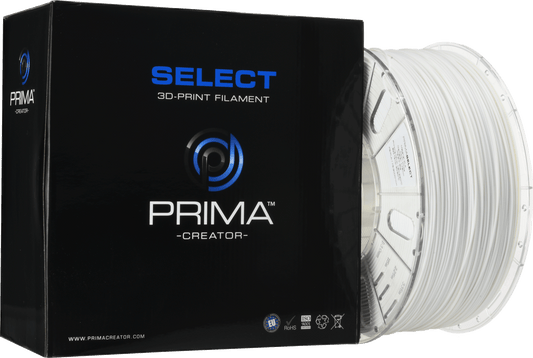 PrimaSelect PLA (White/Valkoinen) - 3kg Suurrulla