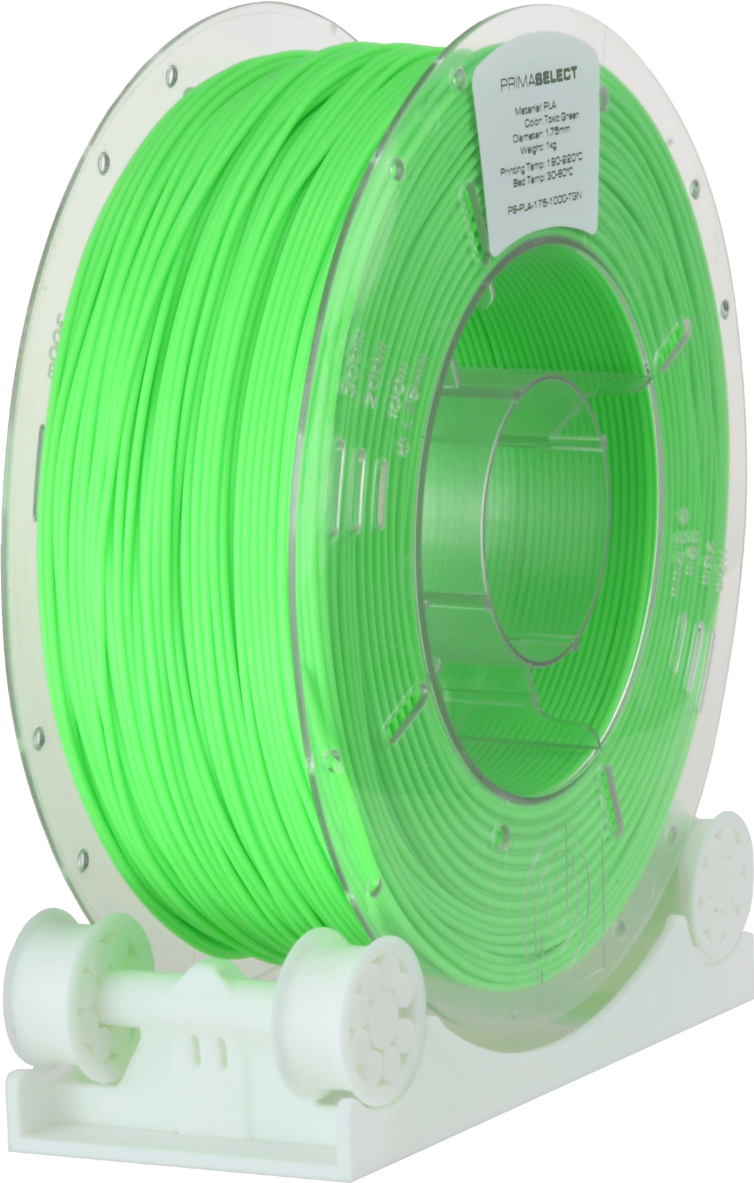 PrimaSelect PLA (Transparent Green/Läpinäkyvä Vihreä)