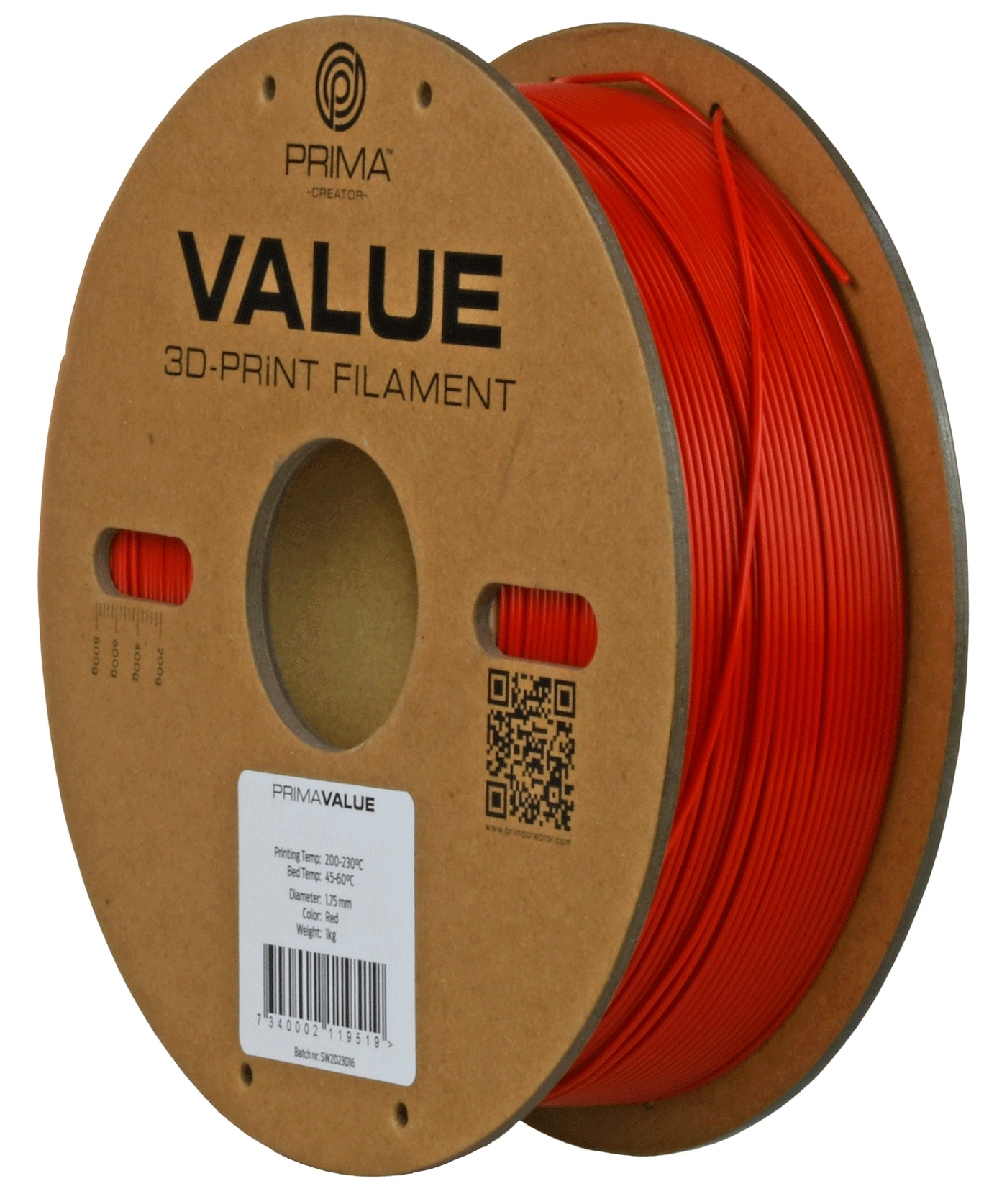 PrimaValue ABS (Red/Punainen)