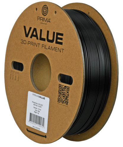 PrimaValue PETG (Black/Musta)