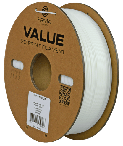 PrimaValue PETG (White/Valkoinen)