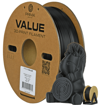 PrimaValue PETG (Black/Musta)