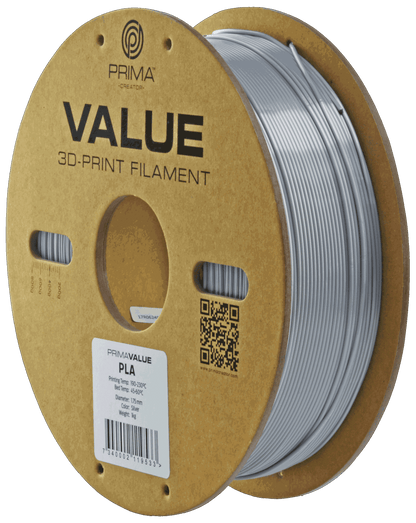 PrimaValue PLA+ (Silver/Hopea)