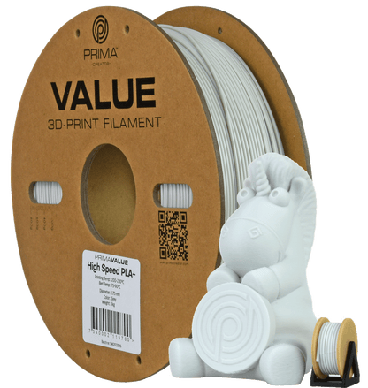 PrimaValue PLA+ High Speed (Grey/Harmaa)