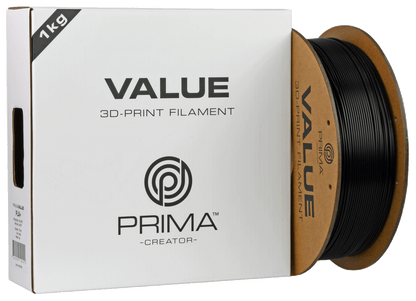 PrimaValue PLA+ High Speed (Black/Musta)