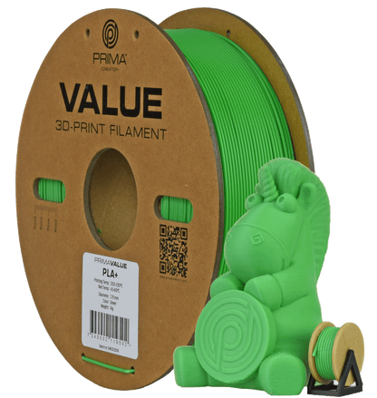 PrimaValue PLA+ 2.85mm (Green/Vihreä)