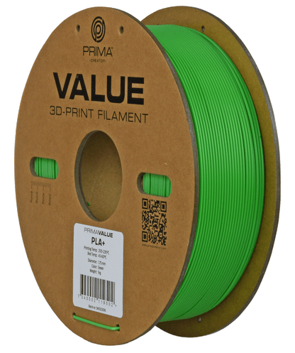 PrimaValue PLA+ 2.85mm (Green/Vihreä)
