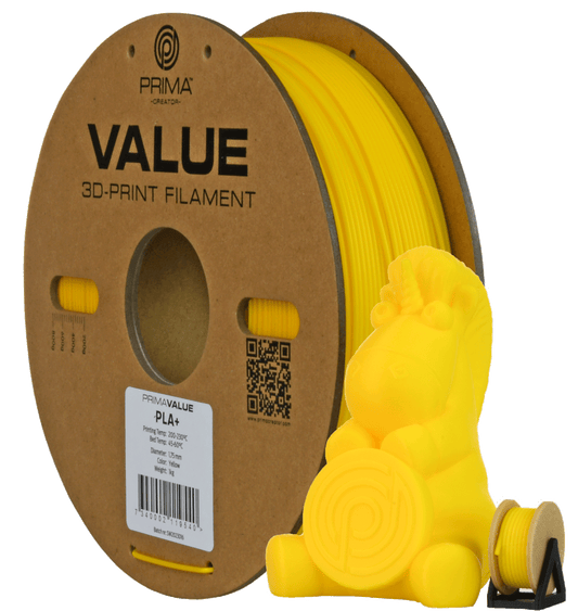 PrimaValue PLA+ (Yellow/Keltainen)