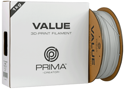 PrimaValue PLA+ (Light Grey/Vaaleanharmaa)