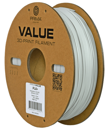 PrimaValue PLA+ (Light Grey/Vaaleanharmaa)
