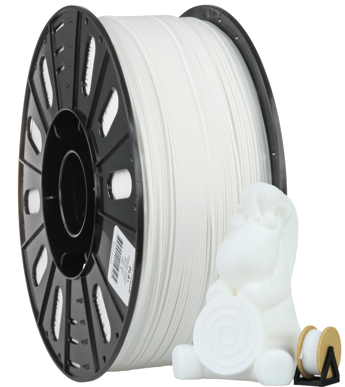 PrimaValue PLA+ (White/Valkoinen) - 3kg Suurrulla