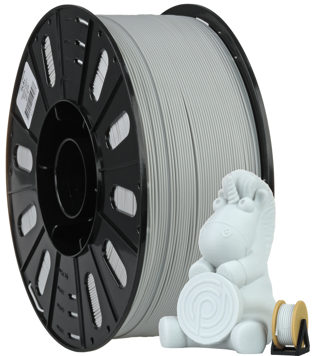 PrimaValue PLA+ (Light Grey/Vaaleanharmaa) - 3kg Suurrulla