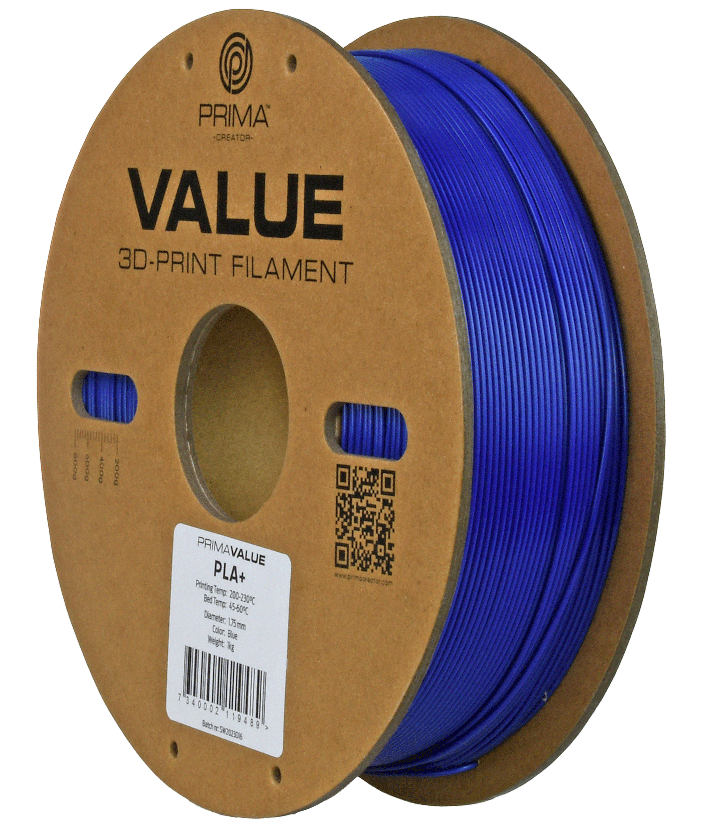 PrimaValue PLA+ (Blue/Sininen)