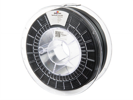 Spectrum PLA ESD 1.75mm TRAFFIC BLACK 1kg
