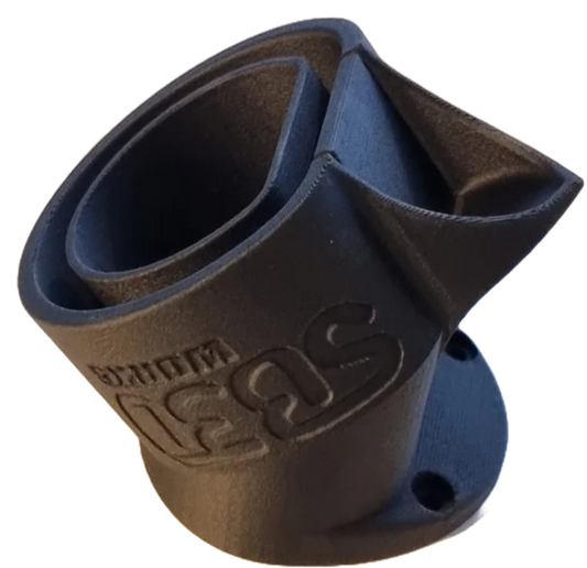 Type 2 pistokkeen ja piuhan seinäteline