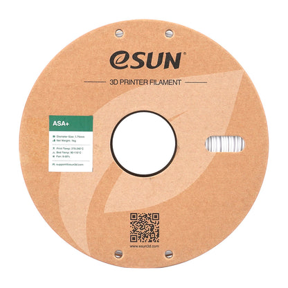 eSUN ASA+ (White/Valkoinen) - 1.75mm - 1kg