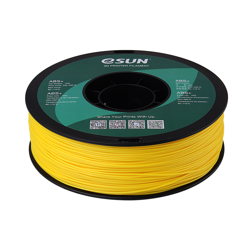 eSUN ABS+ (Yellow/Keltainen) - 1.75mm - 1kg