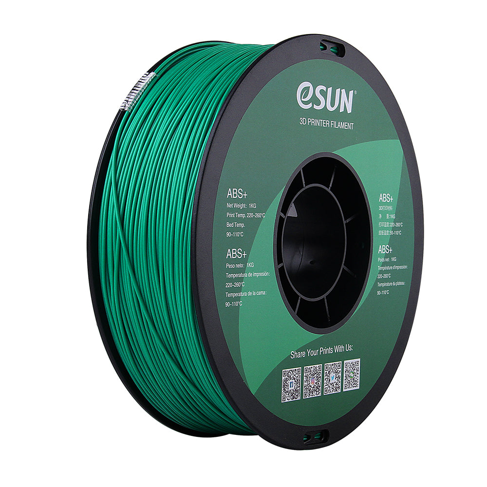 eSUN ABS+ (Green/Vihreä) - 1.75mm - 1kg