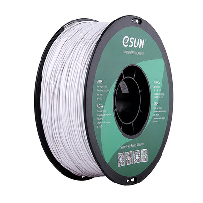 eSUN ABS+ (Cold White/Kylmä Valkoinen) - 1.75mm - 1kg