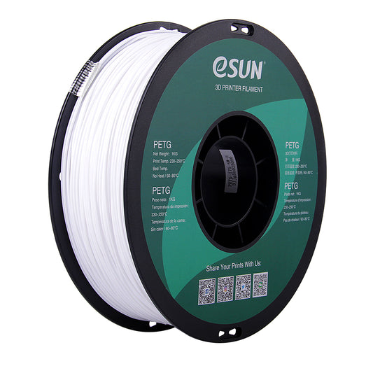 eSUN PETG (White/Valkoinen) - 1.75mm - 1kg