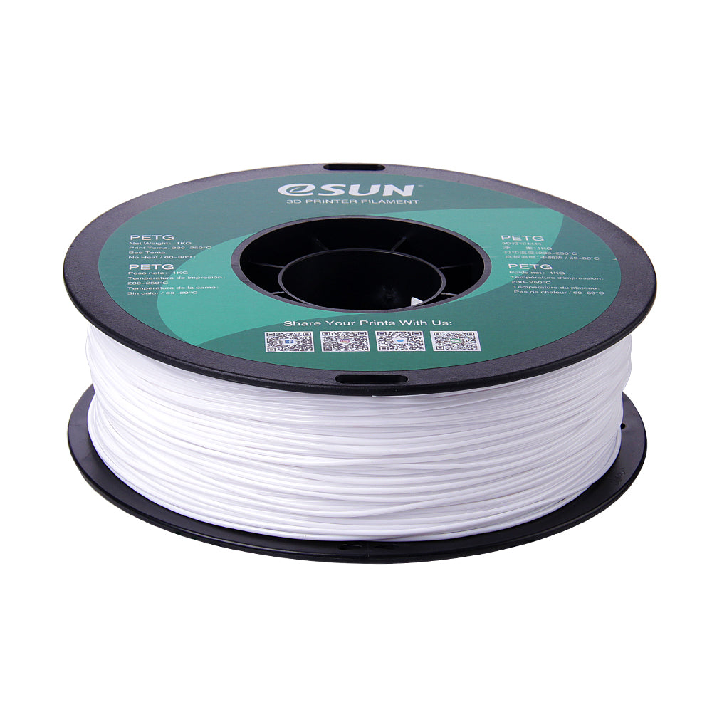 eSUN PETG (White/Valkoinen) - 1.75mm - 1kg
