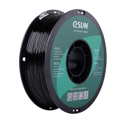 eSUN PETG (Black/Musta) - 1.75mm - 1kg
