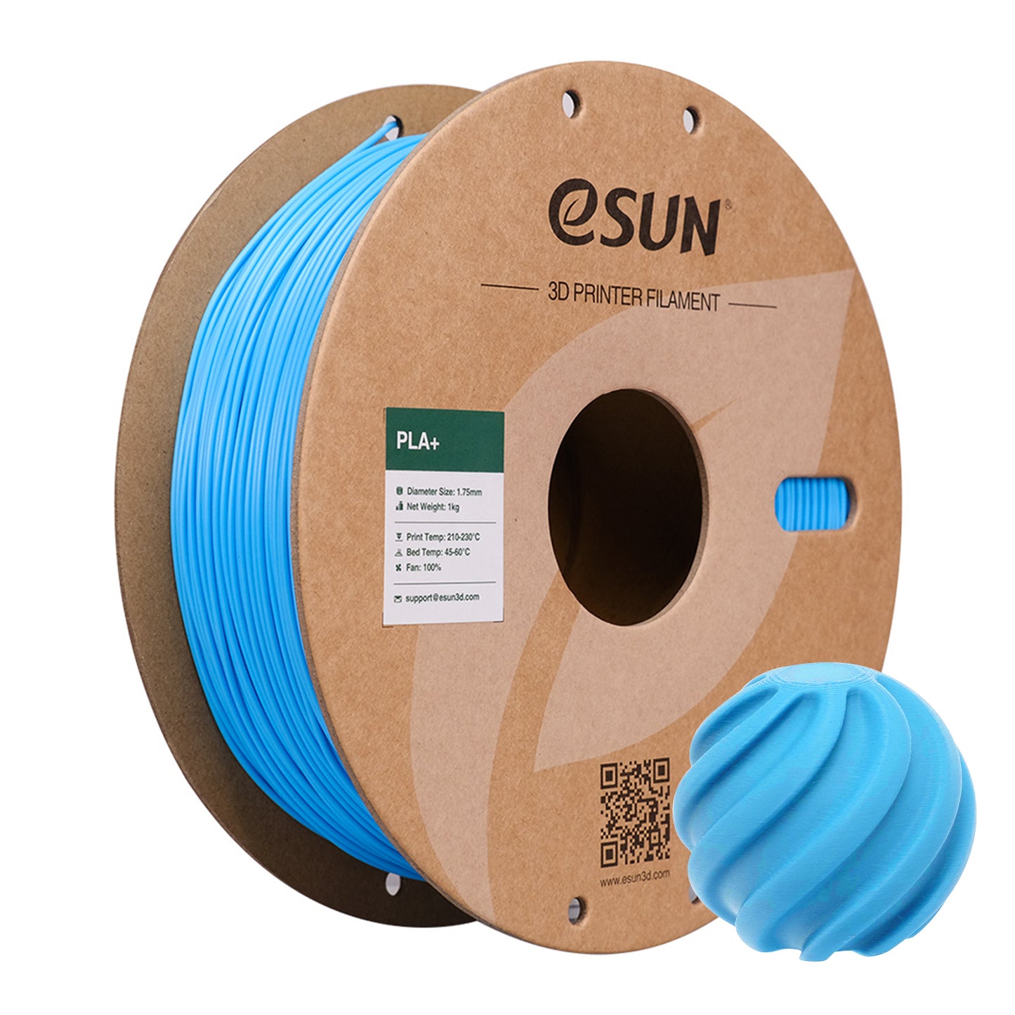 eSUN PLA+ (Space Blue/Avaruus sininen) - 1.75mm - 1kg