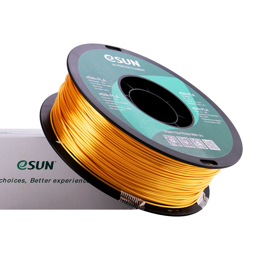eSUN ePLA-Silk Metallinhohtoinen - Kulta - 1.75mm - 1kg