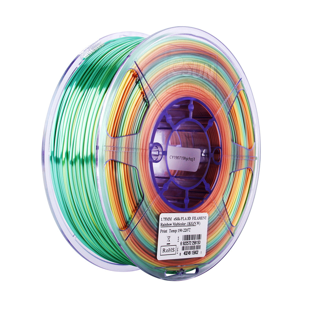 eSUN ePLA-Silk Metallinhohtoinen Sateenkaari - 1.75mm - 1kg - SB3DWorks