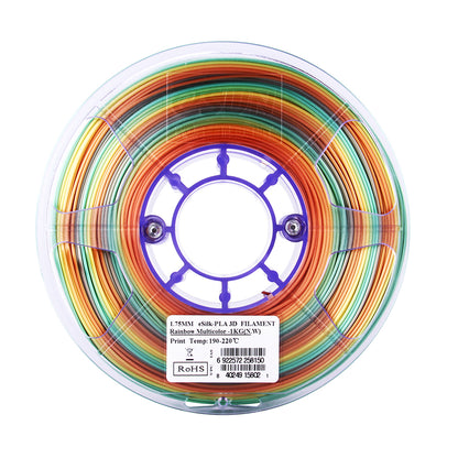 eSUN ePLA-Silk Metallinhohtoinen - Sateenkaari - 1.75mm - 1kg