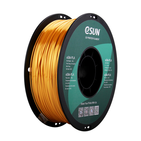eSUN ePLA-Silk Metallinhohtoinen - Kulta - 1.75mm - 1kg
