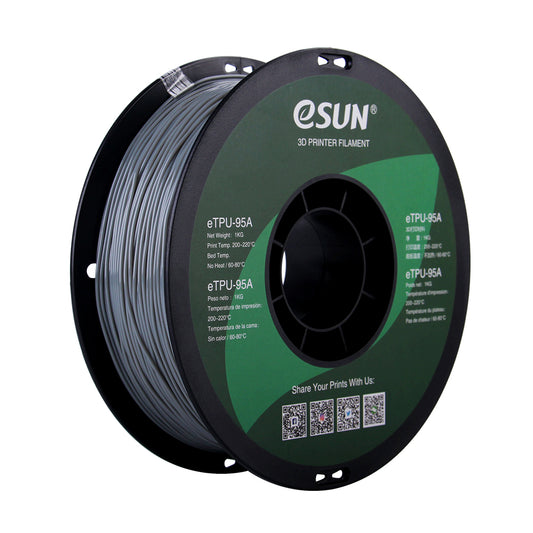 eSUN TPU-95A (Grey/Harmaa) - 1.75mm - 1kg