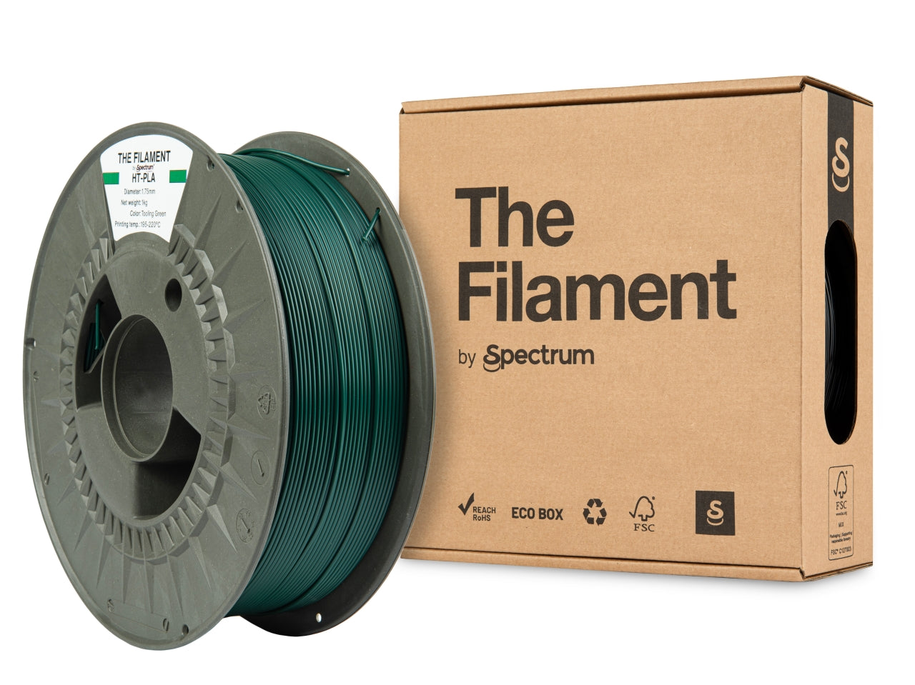 The Filament Ht Pla 1 75Mm 1Kg Vihrea - SB3DWorks