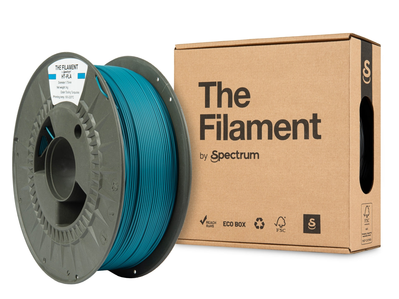 The Filament Ht Pla 1 75Mm 1Kg Turkoosi - SB3DWorks
