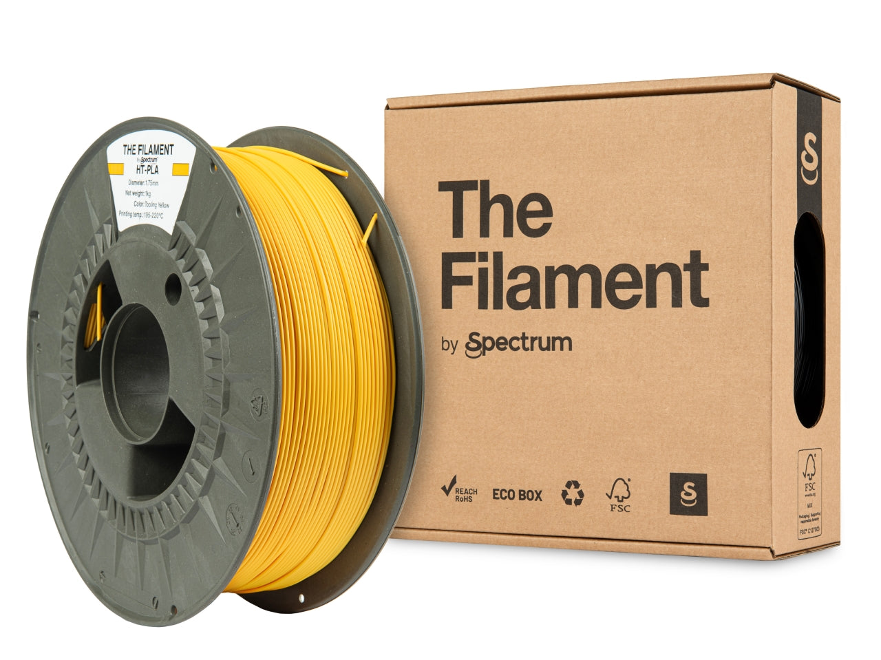 The Filament Ht Pla 1 75Mm 1Kg Keltainen - SB3DWorks