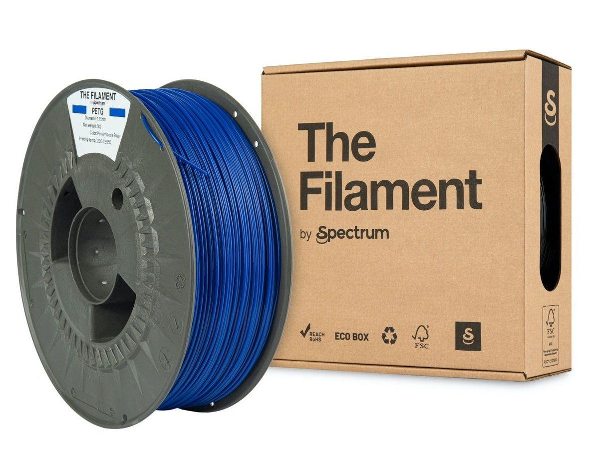 The Filament PETG 1.75mm 1kg Tummansininen, filamenttikela