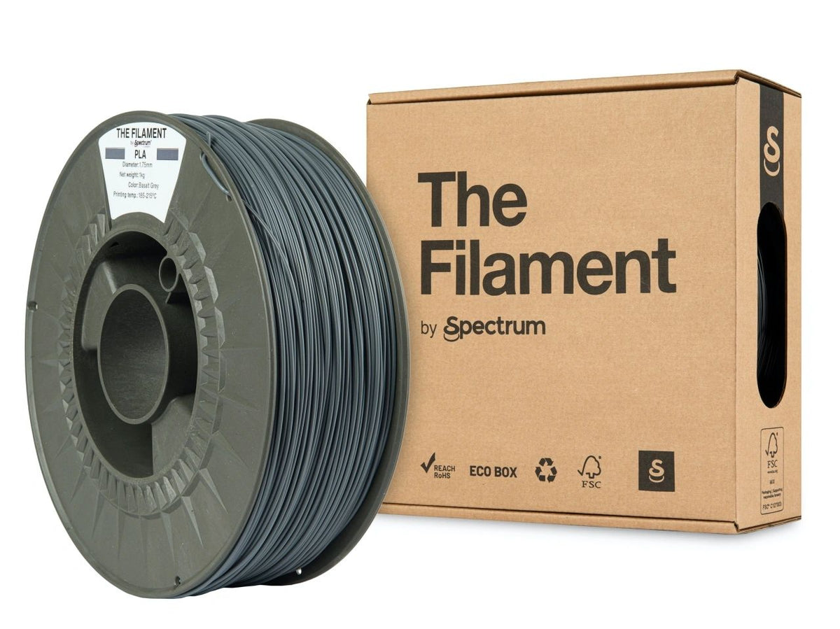 The Filament PLA 1.75mm 1kg Basaltinharmaa, filamenttikela