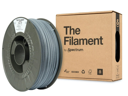The Filament PLA CF 1.75mm 1kg Harmaa, filamenttikela