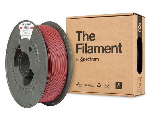 The Filament PLA Matte 1.75mm 1kg Syyspunainen, filamenttikela