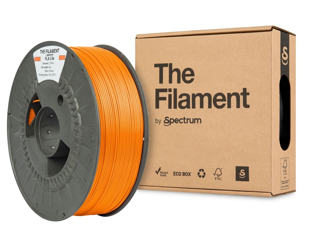 The Filament Pla Lite 1 75Mm 1Kg Oranssi - SB3DWorks