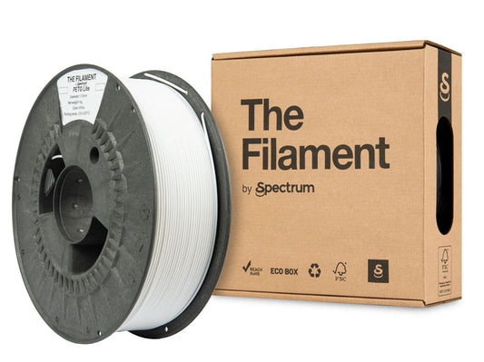 The Filament Petg Lite 1 75Mm 1Kg Valkoinen - SB3DWorks